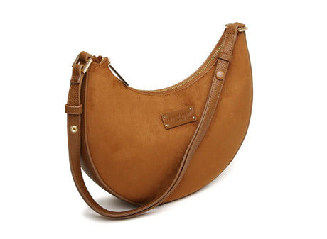 Alice Wheeler Kensington Suedette Shoulder/Crossbody Bag