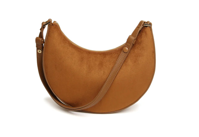 Alice Wheeler Kensington Suedette Shoulder/Crossbody Bag