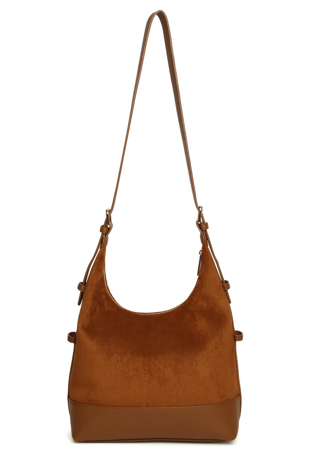 Alice Wheeler Kensington Suedette Large Crossbody