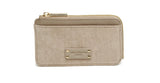 Alice Wheeler Suede Kensington Coin Purse - Mink