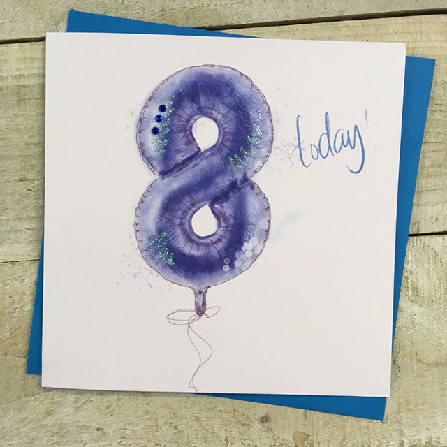 8th Birthday Card - Boy