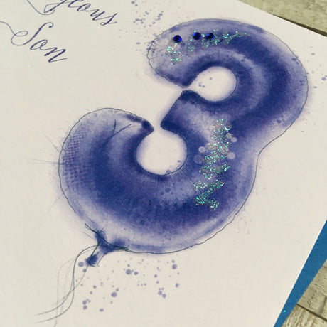 Son 3rd Birthday Card