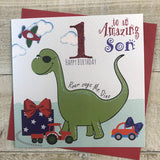 Son 1st Birthday Card