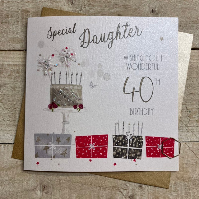Daughter 40th Birthday Card