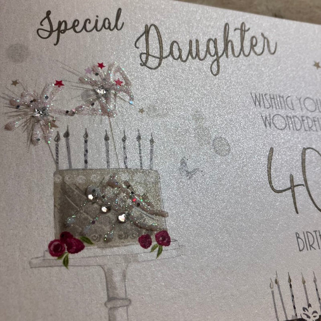 Daughter 40th Birthday Card