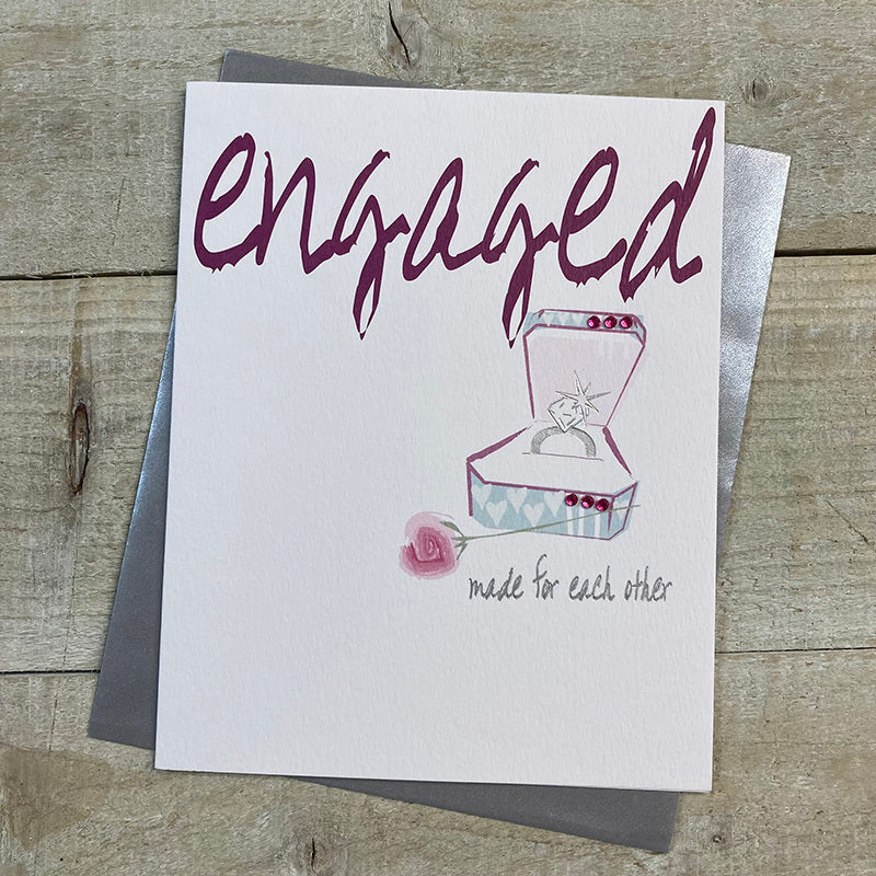 Engaged Made for Each Other Card