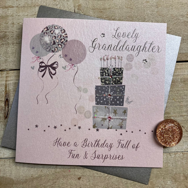 Granddaughter Pressies Birthday Card