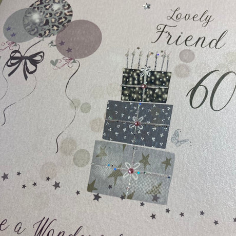 WC 60th Friend Birthday Card - LARGE