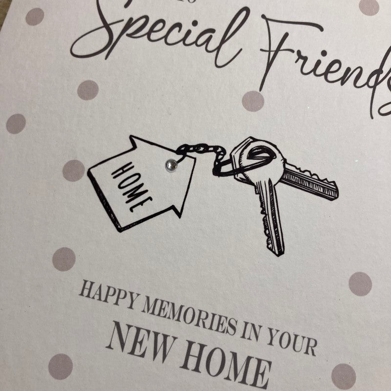 Special Friends New Home Card