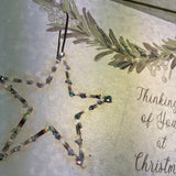 WC Star Thinking of You at Christmas Card