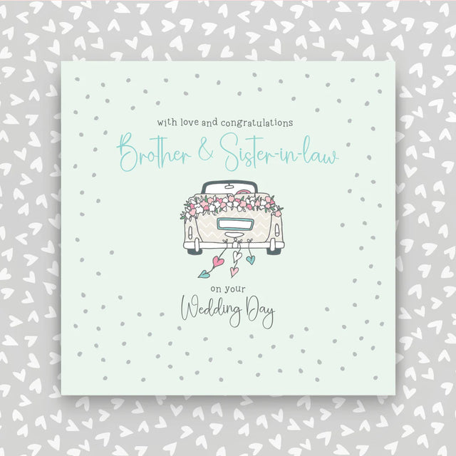 Brother & Sister-in-Law Wedding Card