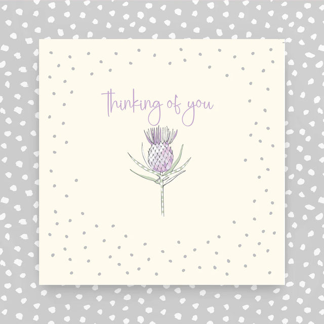 Thinking of you Thistle Card