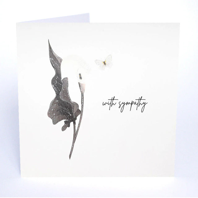 With Sympathy Card
