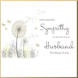 Husband Sympathy Card