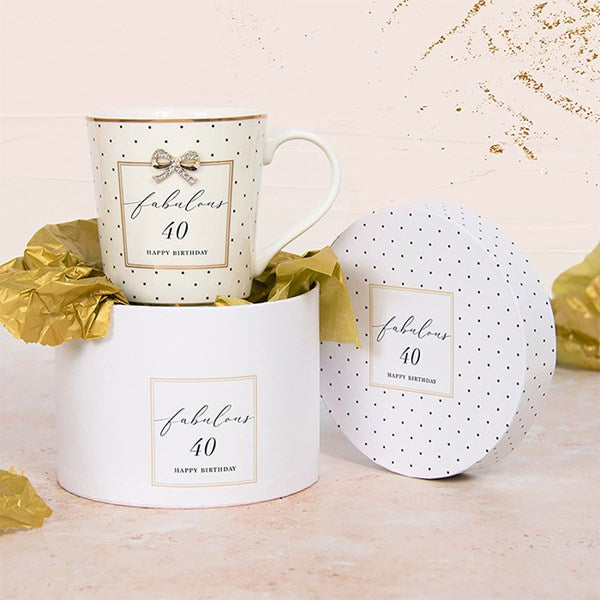 Fabulous 40th Birthday Mug