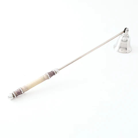 Brushed Silver Candle Snuffer 30cm