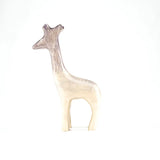 Brushed Silver Giraffe 15cm Large