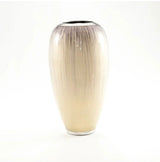 Brushed Silver Vase 18cm Small