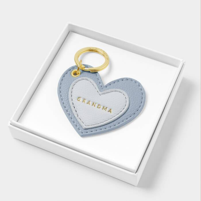 Katie Loxton Grandma Heart Boxed Keyring