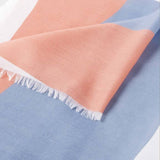 Katie Loxton Flowing Vine Printed Scarf - Peony Blush/Cornflower Blue/White