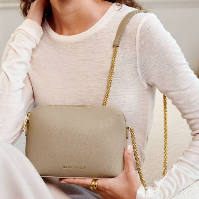 Katie Loxton Margot Crossbody Bag - Light Taupe