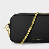 Katie Loxton Remi Slider Chain Crossbody Bag - Black