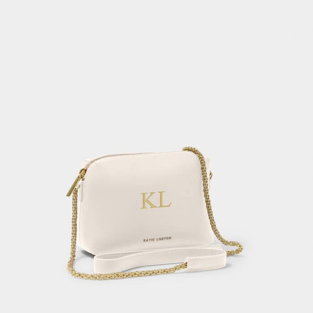 Katie Loxton Margot Chain Crossbody Bag - Off-White