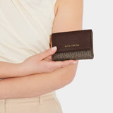 Katie Loxton Signature Purse Chocolate