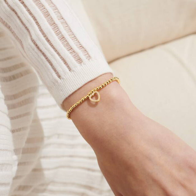 Joma A Little Happy 40th Birthday Bracelet - Gold