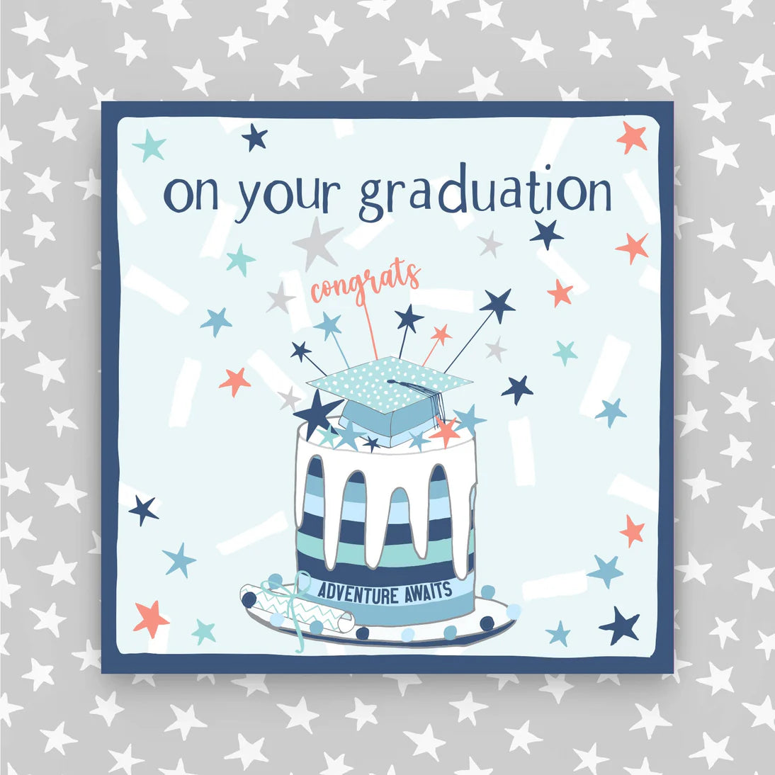 On your Graduation Blue Card