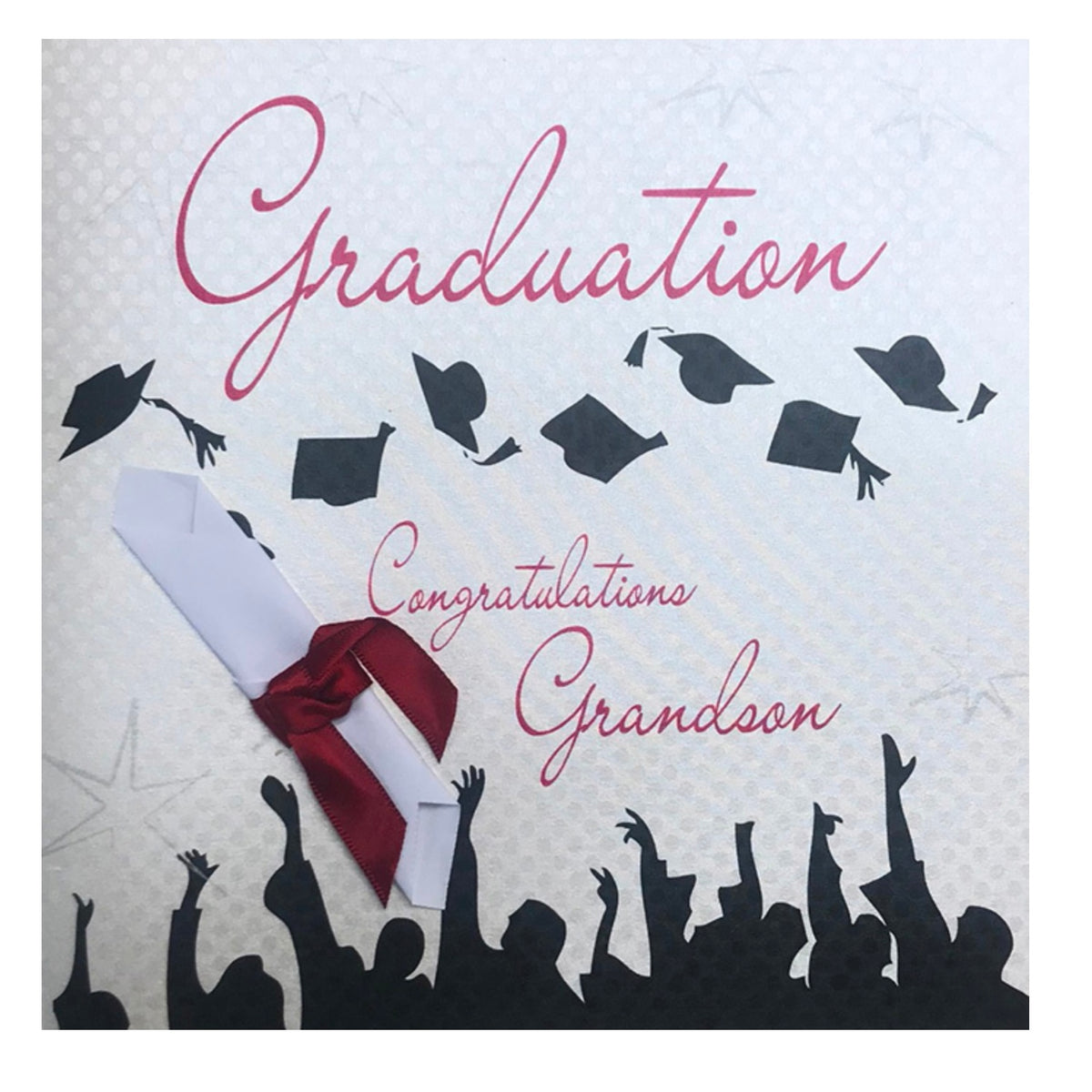 Graduation Scroll - Grandson Card – Scarlet Ribbons