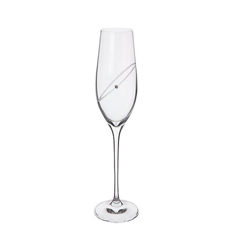 Dartington Celebrate Clear Flutes - Set Of 2