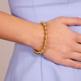 Tubogas Sculpt Elastic bracelet - Gold