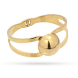 Orbit Satellite Large Ball Cuff - Gold