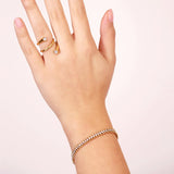 Twist Sky Ring Gold Size 7
