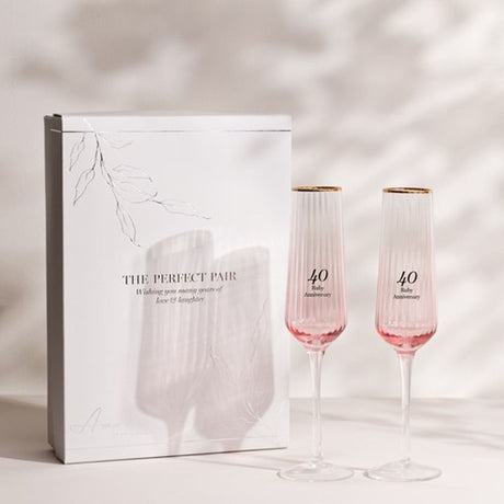 Ruby Anniversary Flutes
