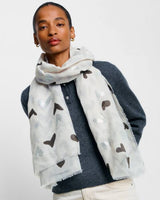 Katie Loxton Abstract Heart Foil Scarf