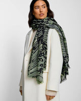 Katie Loxton Abstract Animal Foil Scarf