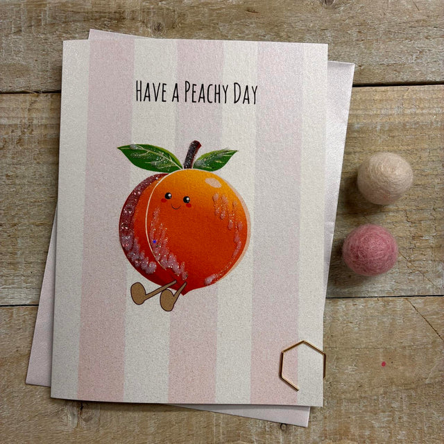 Peach Have a Peachy Day Card