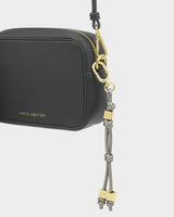 Katie Loxton Gia Bag Charm Keyring - Pewter