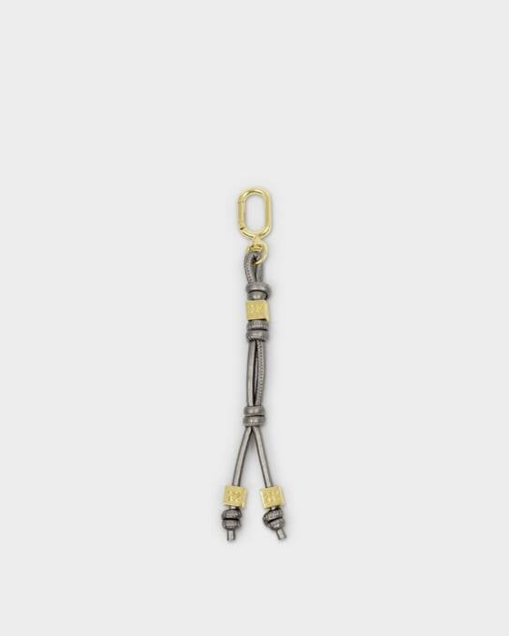 Katie Loxton Gia Bag Charm Keyring - Pewter