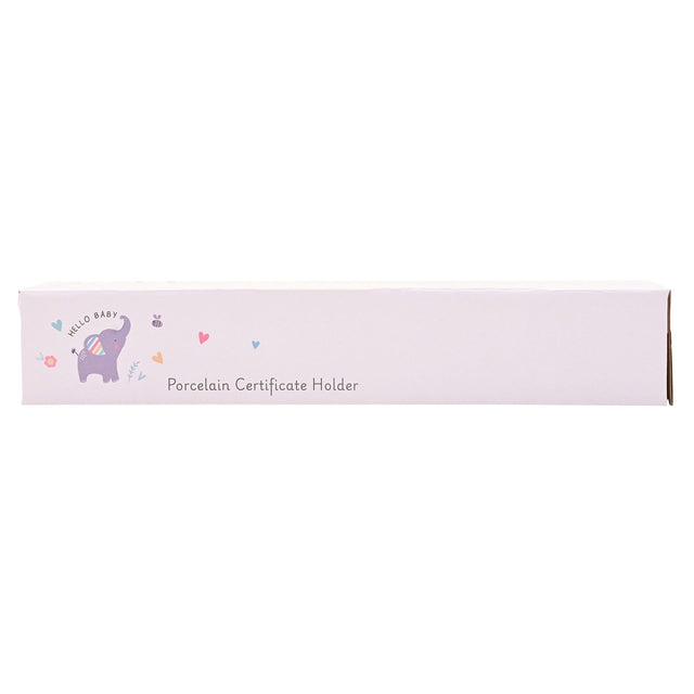Baby Girl Certificate Holder