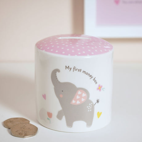Baby Girl Money Box