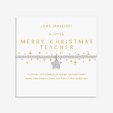 Joma Merry Christmas Teacher Bracelet