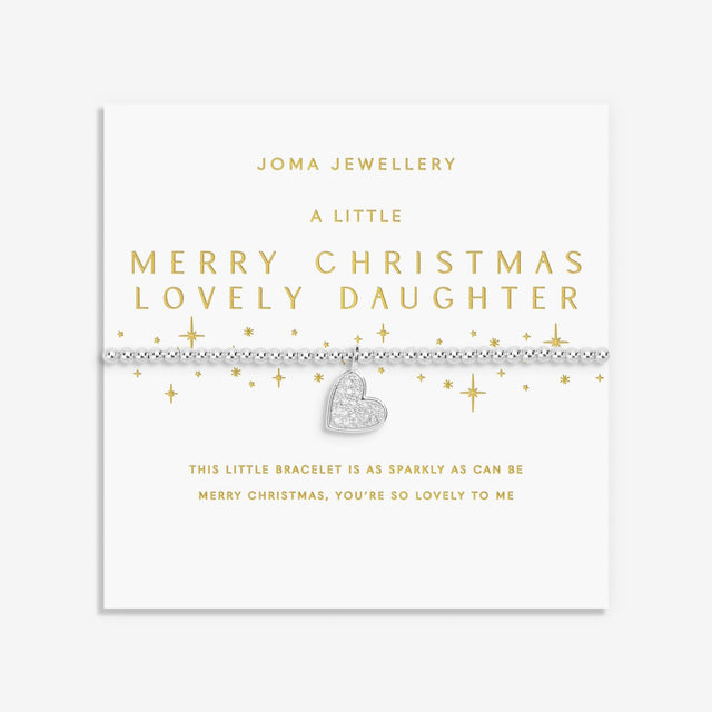 Joma Merry Christmas Lovely Daughter Bracelet