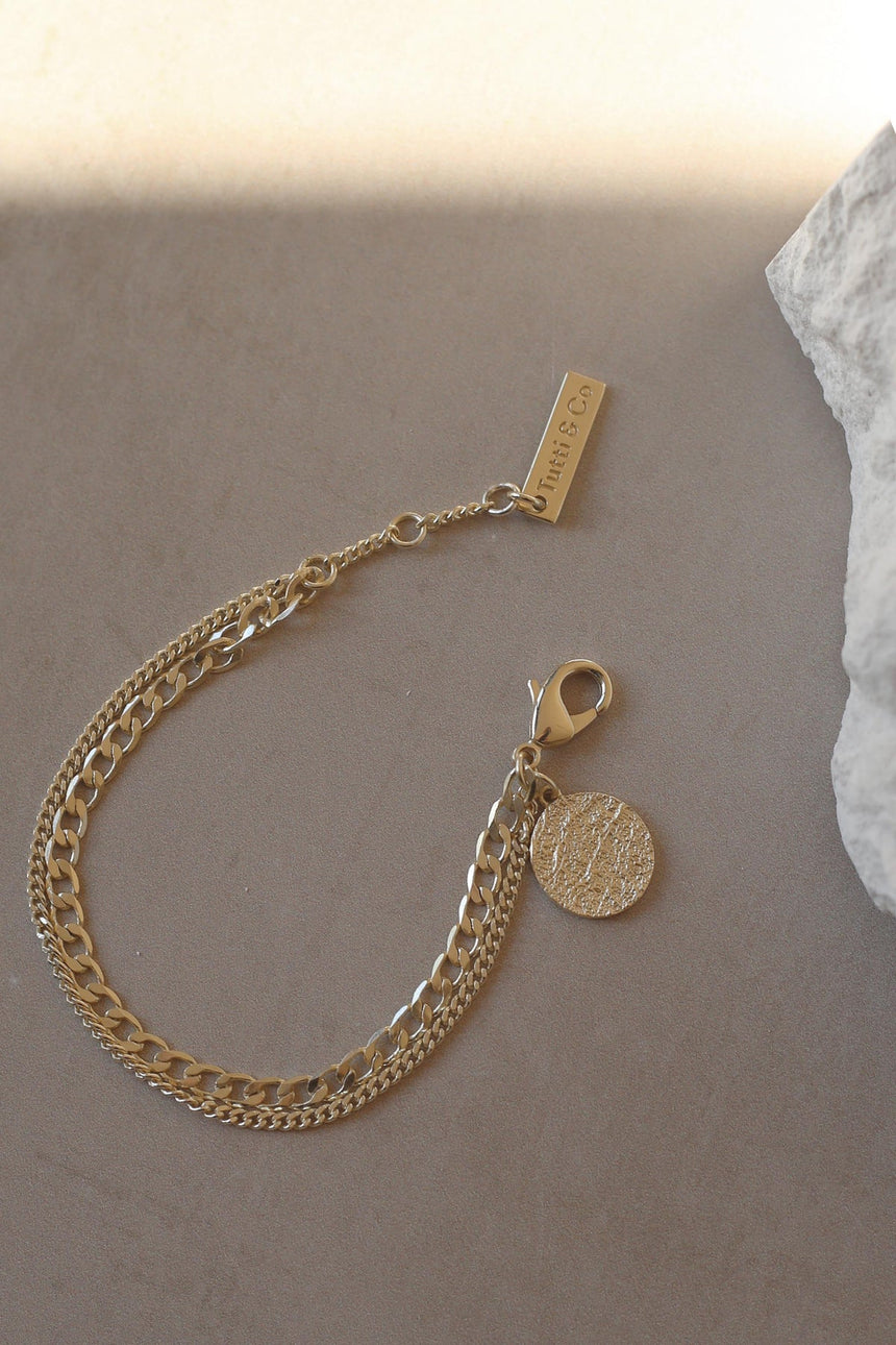 Tutti Shale Bracelet Gold