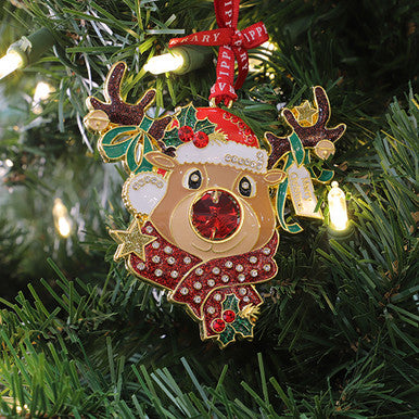 Gem Reindeer Christmas Decoration