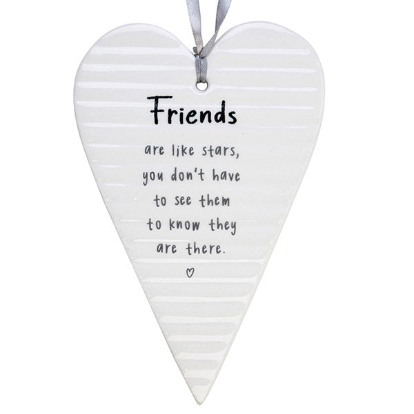 Guardian Angel Heart Plaque - Friends