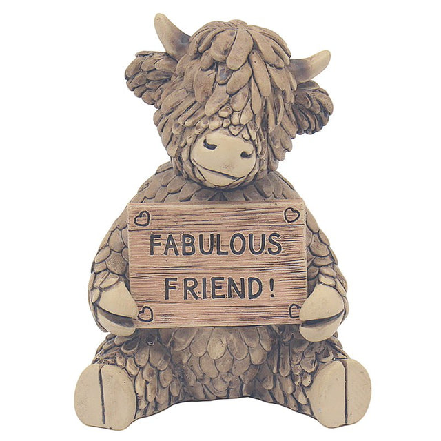 Hughie Fab Friend Highland Cow