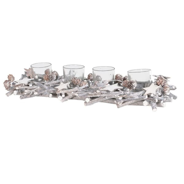 Twigs & Stars 4 Candle Holder